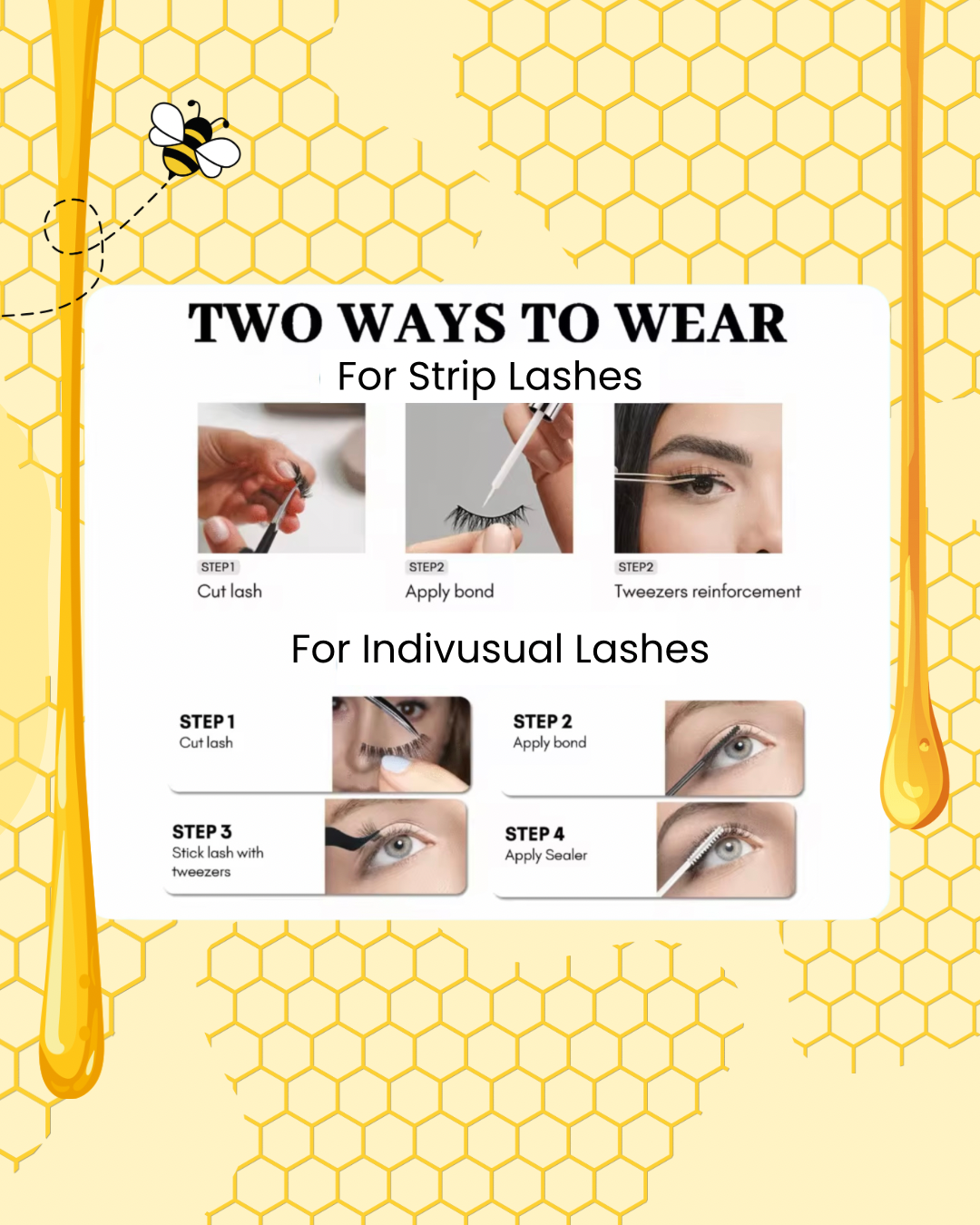 Orange Blossom - Single Lash Strip