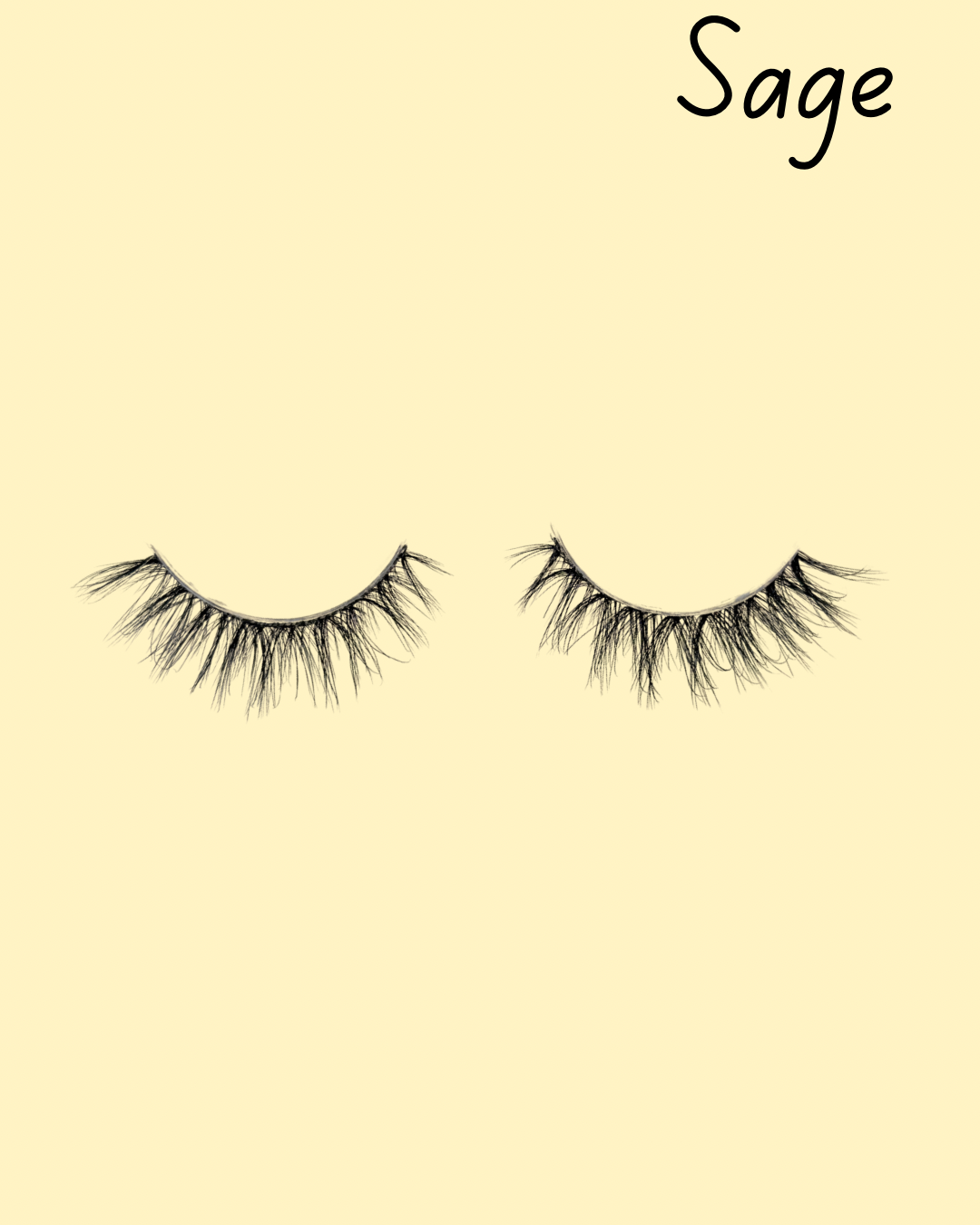 Sage- Single Lash Strip