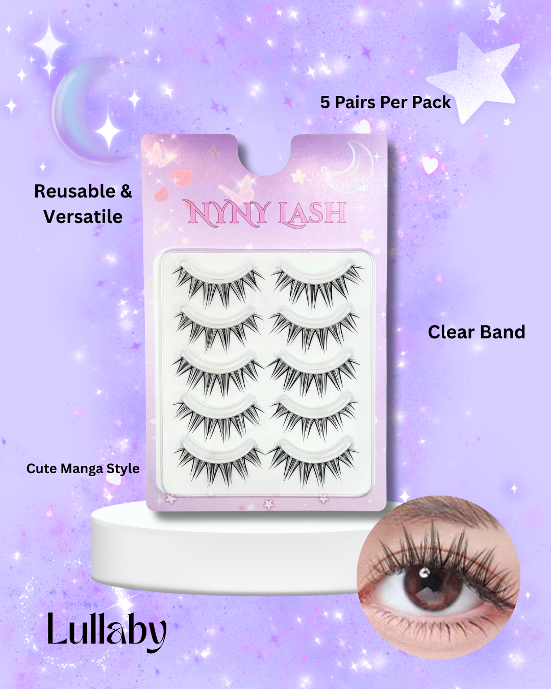 Lullaby - 5 Pack Lash Strips