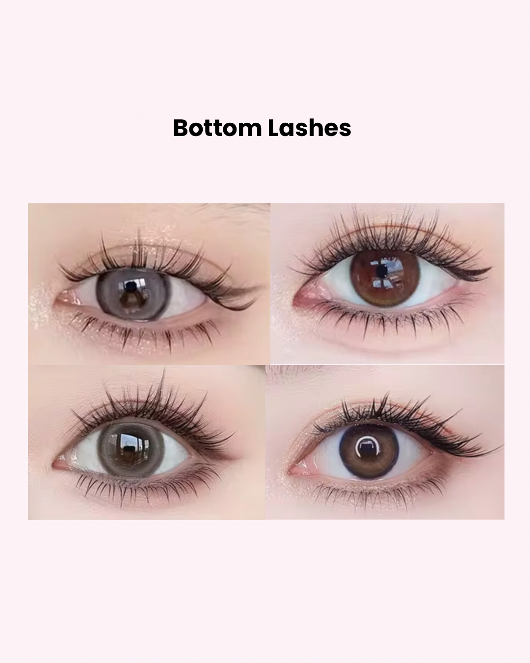 Bottom Lashes Mixed Styles Pre Glued - Canopus, Capella ,Altair, & Rigel