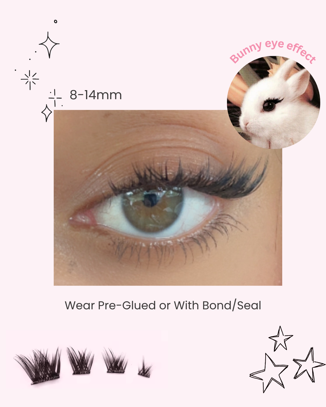 Adhara AKA “Bunny Lashes” - Pre Glued