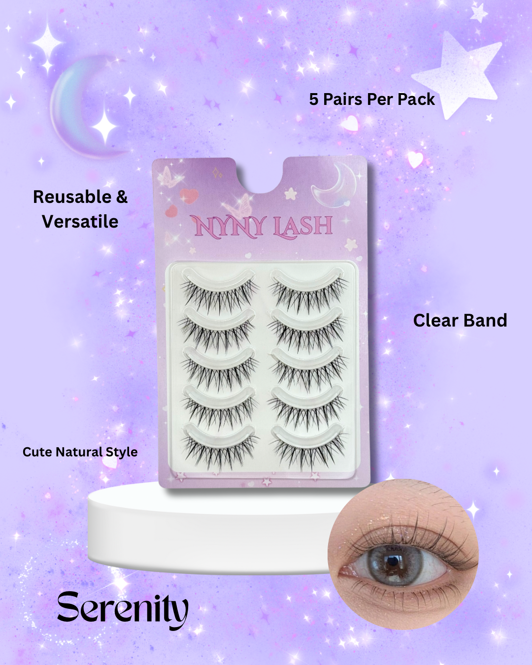 Serenity - 5 Pack Lash Strips