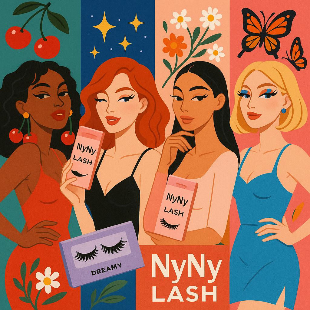 Lashing with Style: Matching Lashes to Your Outfit from NyNy Lash's Thematic Collections
