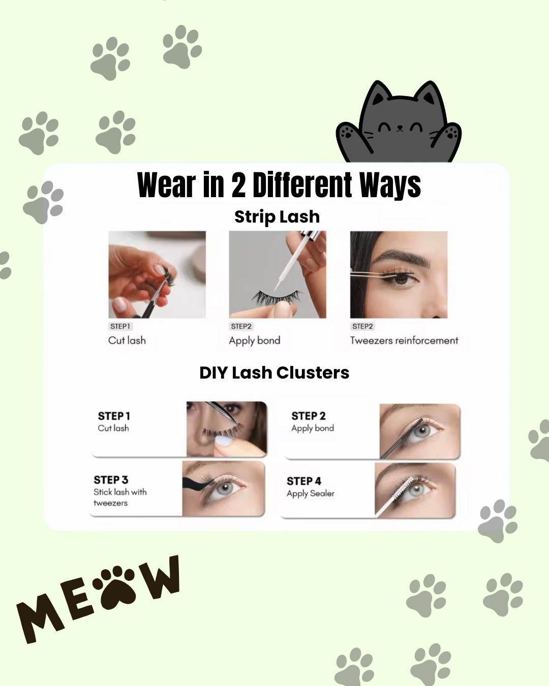Nally - 5 Pack Lash Strips