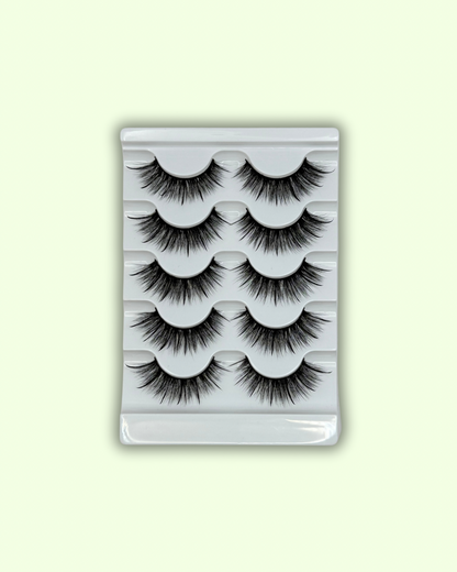 Dove - 5 Pack “Claw” Lash Strips