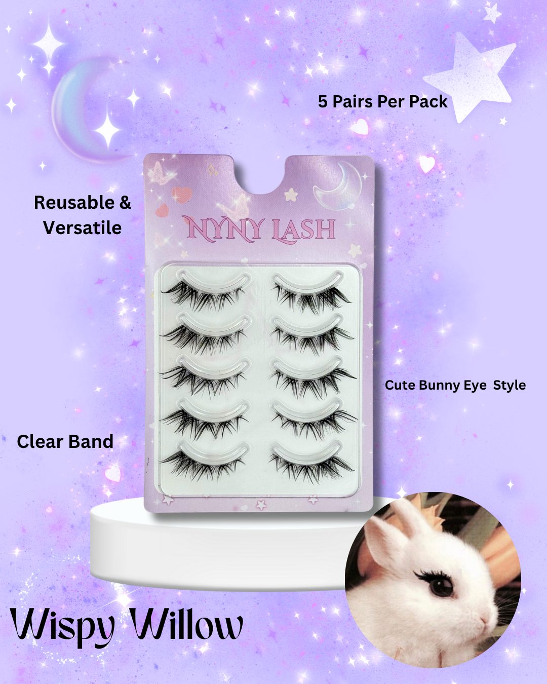 Wispy Willow - 5 Pack Lash Strips