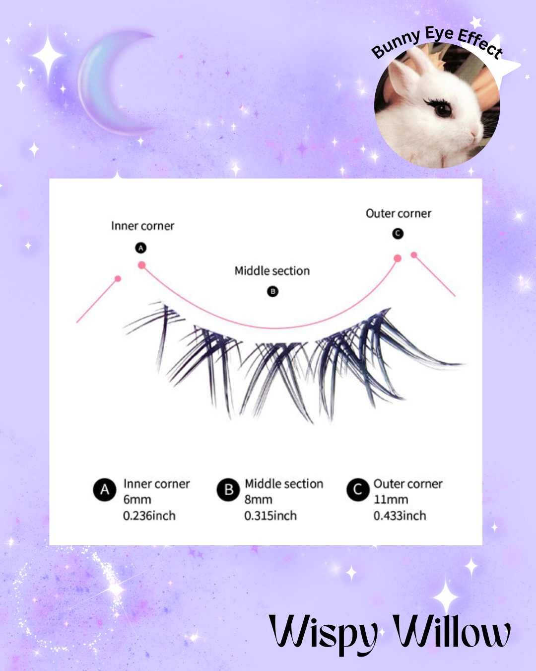 Wispy Willow - 5 Pack Lash Strips