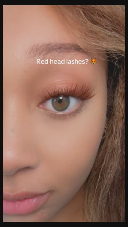 Chelan - Light Brown Individual Lashes